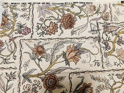 NOVO Tecido de Cortina de Algodão/Linho 52" de Largura de Tecido Laminado MARCAÇÃO FINAL - Imagem 1 de 2