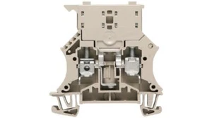 Weidmuller Fuse terminal WSI 6, Screw connection, 6 mm², dark beige - Picture 1 of 1
