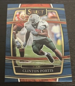 Clinton Portis - Concourse - Miami - 2022 Panini Select Draft Picks - #72-(12823 - Bild 1 von 2