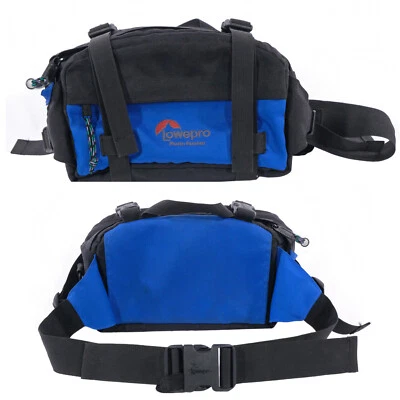 Lowepro Photo Runner Camera Bag Waist Belt Bag Adjustable Padded Blue 11x7x5 - Image 1 of 4