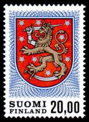 FINLAND Sc. 470A 20m Finnish Arms 1978 MNH Cover