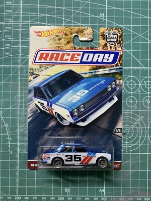 Hot Wheels RLC BRE Datsun Bluebird 510 Race Day car culture premium VHTF  - image 1 of 4