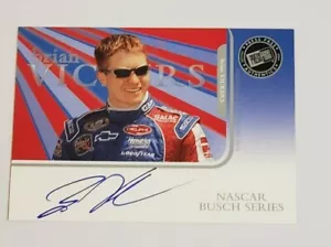Brian Vickers Rookie Auto 2003 Press Pass Busch Series On Card Autograph - Picture 1 of 1