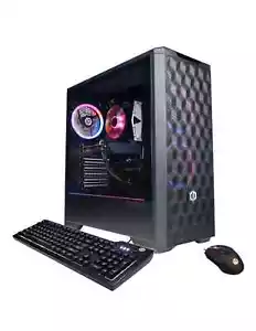 CyberPowerPC - AMD Ryzen 3 4100 - 8GB Memory Plus Acer Monitor - Picture 1 of 1