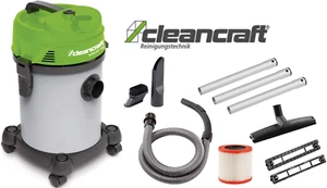 BIDONE ASPIRAPOLVERE ASPIRATORE SOLIDI LIQUIDI UMIDO SECCO ASPIRATUTTO MOQUETTE - Foto 1 di 6