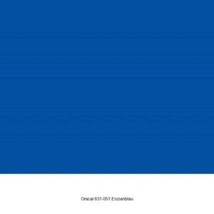 3,87 €/m² Oracal 631-051 Enzianblau Matt Plotterfolie Möbelfolie 1,26 x 1 m - Bild 1 von 2