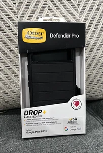 Funda y funda OtterBox Defender PRO para Google Pixel 6 Pro - negra - Imagen 1 de 2