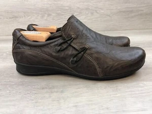 Red Willow Taos Damen-Loafer 11 braune orthopädische bequeme Fußgewölbe-Schuhe aus Leder - Bild 1 von 10