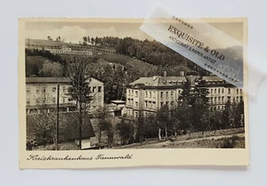 AK Kreiskrankenhaus Tannwald Haus Wald Postkarte Ansichtskarte gelaufen - Picture 1 of 2