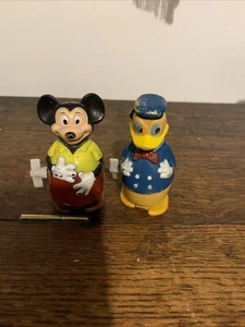Vintage Mickey Mouse und Donald Duck zum Aufziehen - Bild 1 von 5