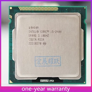 Intel i5-2400 Core SR00Q 3.1 GHz LGA 1155 Quad-Core Socket H2 CPU Processor - Picture 1 of 4