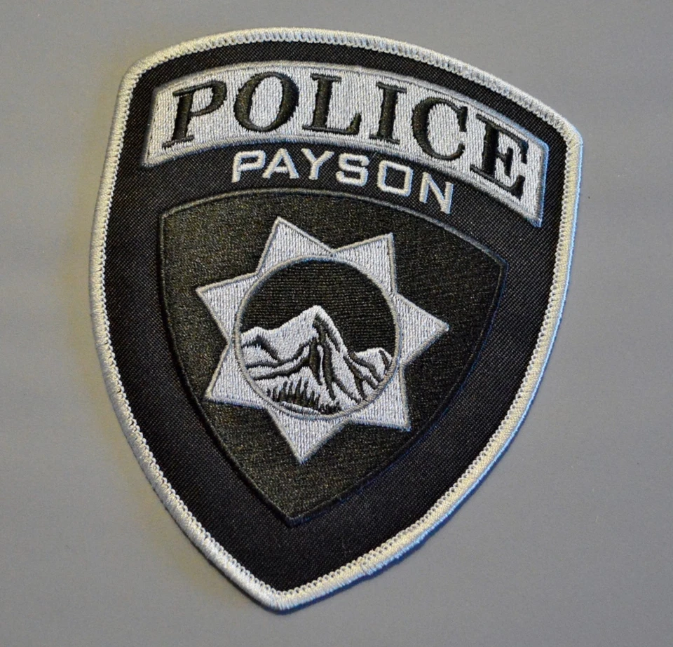 Payson Utah Police Patch ++ U9 Utah County UT - Image 1 of 1