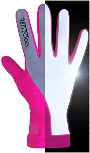 Guantes de running reflectantes compatibles con pantalla táctil para hombre y mujer Foto 1 de 1