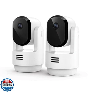 Arlo Essential Indoor Pan Tilt Pet Camera (2025 Release) - 2K, Plug-in, Anima - Picture 1 of 5