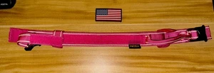 Tactical Dog Collar 2 Inch Wide Thick Heavy Duty Military Style pink - Picture 1 of 6