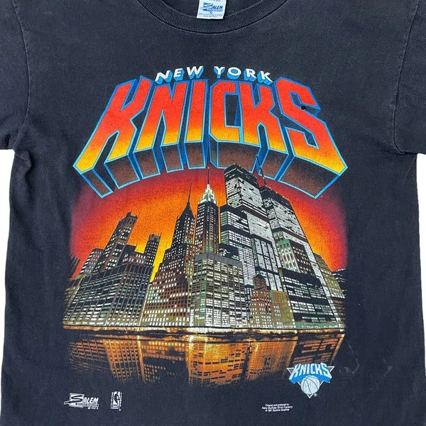 Camiseta NBA Vintage New York Knicks Clásica Unisex QT4648 Foto 1 de 2