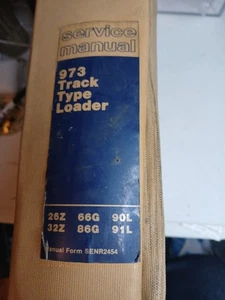 CAT CATERPILLAR 973 TRACK TYPE LOADER DOZER SERVICE WERKSTATT REPARATURHANDBUCH - Bild 1 von 8
