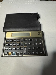 Calculadora financiera Hewlett Packard HP 12C y estuche original - PROBADA Y FUNCIONANDO - Imagen 1 de 6