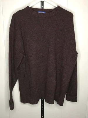 Pendleton 100% Shetland Wool Crew Neck Washable wool Sweater Red Men's XL - Image 1 of 4