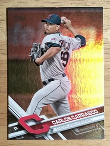 2017 Topps Rainbow Foil #31 Carlos Carrasco - Bild 1 von 2