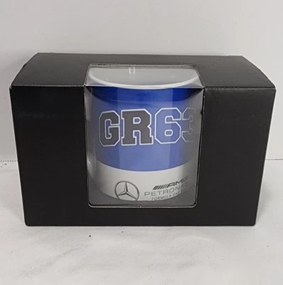 Mercedes-AMG Petronas F1 Racing Team George Russell GR63 Coffee Mug NEW IN BOX - Image 1 of 4