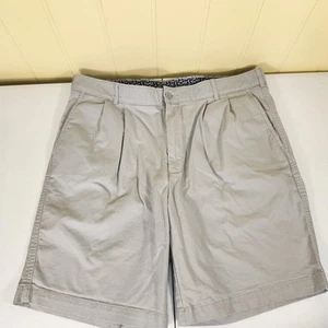Cremieux Mens Comfort Stretch Dress Causal Chino Shorts Size 36 Khaki - Picture 1 of 6