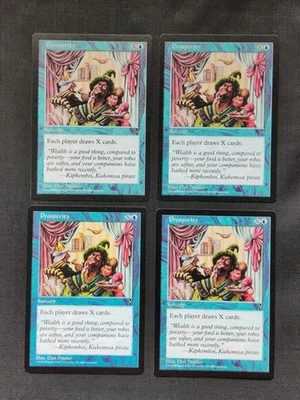 MTG 4x Prosperity Visions Playset  Magic The Gathering All NM See Pics  - Image 1 of 2