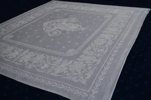 museale prächtige Serviette Leinen 65 x 60 aus der Schinkel-Zeit Mono MS - Bild 1 von 9