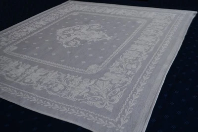 museale prächtige Serviette Leinen 65 x 60 aus der Schinkel-Zeit Mono MS - Bild 1 von 4