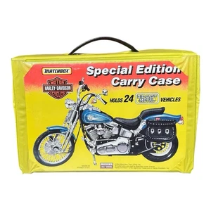 Vintage 1994 Matchbox Special Edition Harley Davidson Motorradkoffer - ohne Tablett - Bild 1 von 6