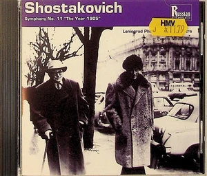SHOSTAKOVICH Symphony No. 11 Live 1957 Leningrad MRAVINSKY CD (1993 NM) - Foto 1 di 3