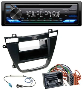 JVC Bluetooth MP3 USB DAB CD Autoradio für Opel Insignia 2008-2013 schwarz - Bild 1 von 9
