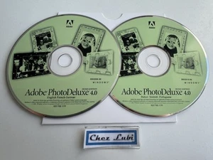 Adobe PhotoDeluxe 4.0 Home Edition - PC Windows - EUR - 2 CDs Seuls - 1999 - Photo 1/1