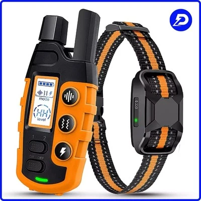 COLLARE ELETTRICO DA ADDESTRAMENTO CANI 3300 PIEDI CON TELECOMANDO IMPERMEABILE - Immagine 1 di 4