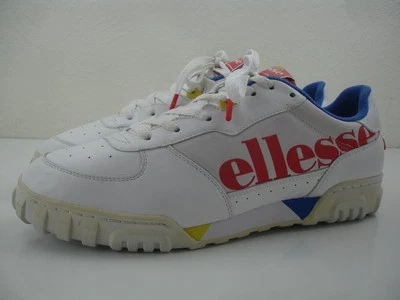 Para hombres Talla 12 M ELLESSE Tanker LO OG Rojo Blanco Azul Tenis Zapatos Tenis Con Cordones Foto 1 de 4