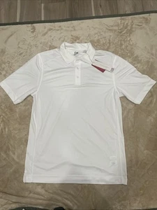 Cutter & Buck cb drytec polo Large Tall White - Picture 1 of 5