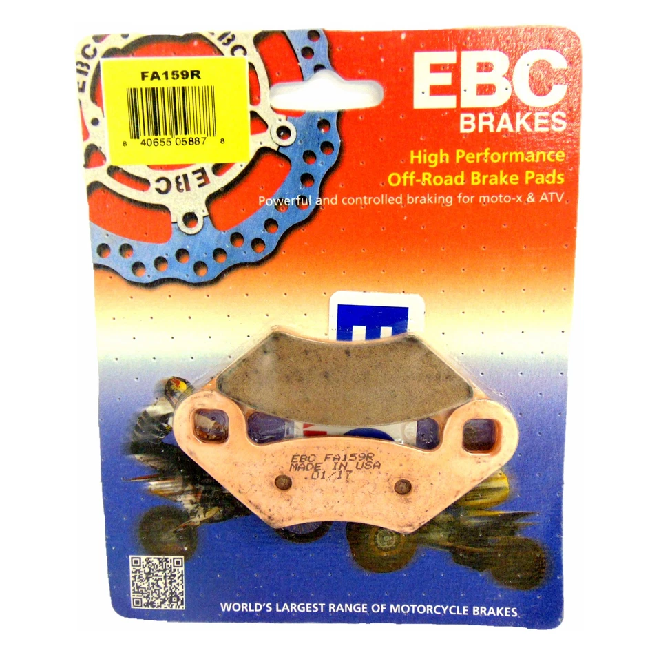 Pastillas de freno delanteras EBC para Polaris 2000-02 Magnum 325 2003-06 Magnum 330 2x4 4x4 Foto 1 de 1