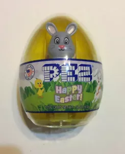Pez Little Gray Bunny In Egg - 2018 - Sigillato - Foto 1 di 5