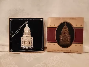 Texas State Capitol Christmas Ornament 2020 25th Anniversary Edition - Bild 1 von 2