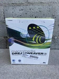 Macromedia Dreamweaver 3 UPGRADE Web Site Design Microsoft Windows 95 98 NT PC - Picture 1 of 8