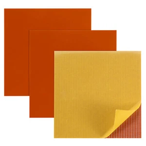 3 Pack 6 Inch Red Neoprene Rubber Sheets for Pipe Insulation Plumbing Gaskets - Picture 1 of 6