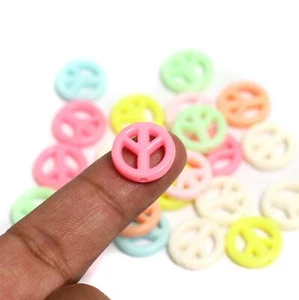 16mm Round Acrylic Beads - Picture 1 of 8