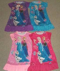 Pijama Disney Frozen Elsa Anna & Olaf 3/4 - 5/6 - 7/8 - 9/10 Nuevo con etiquetas - Imagen 1 de 6