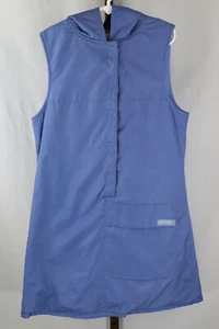 Old Navy Girls Blue Sleeveless Fleece Lined Pullover Hooded Dress Size 10 - Picture 1 of 4