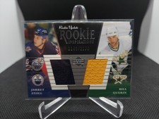 2002-03 UD Rookie Update Jarret Stoll/Bill Guerin Rookie Inspirations 1143/1200