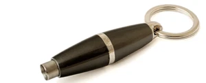 Dunhill Gray 7mm Cigar Punch with Stainless Steel Key Ring, PA5150G New In Box - Picture 1 of 3