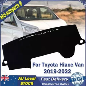 Interior Dash Mat Carpet Non-slip For Toyota Hiace Van 2019-2022 Dashboard Cover - Picture 1 of 4