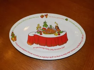 Dr. Seuss How the Grinch Stole Christmas 14" Platte 2000 Universal Studios - Bild 1 von 5
