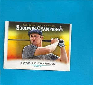 2021 Upper Deck Goodwin Champions Base #73 Bryson DeChambeau Golfer - Picture 1 of 1