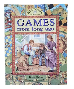 Games from Long Ago by B.Kalman Parlor Table Party 1800's 19th Century Outdoor - Imagen 1 de 10